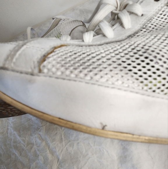 Adidas White Mesh Wedge Sneakers - Picture 13 of 13